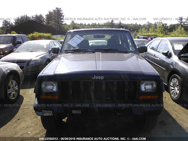1J4FJ68S7WL161656 - 1998 JEEP CHEROKEE SPORT/CLASSIC ლურჯი ფოტო 6