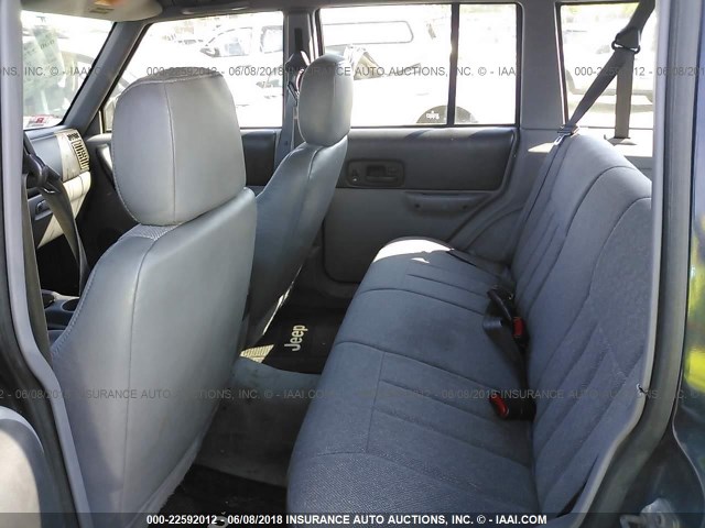 1J4FJ68S7WL161656 - 1998 JEEP CHEROKEE SPORT/CLASSIC ლურჯი ფოტო 8