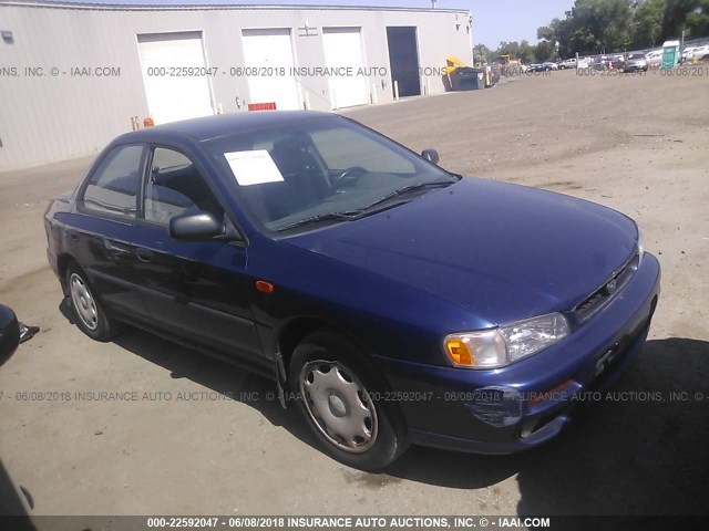 JF1GC43591H502311 - 2001 SUBARU IMPREZA L BLUE photo 1