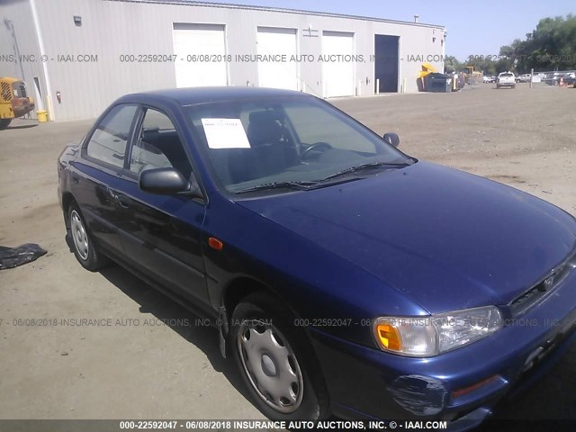 JF1GC43591H502311 - 2001 SUBARU IMPREZA L BLUE photo 6