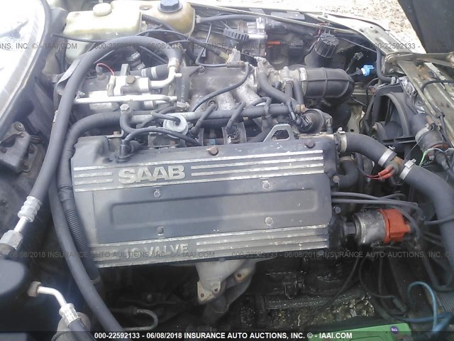 YS3AK36EXN2006489 - 1992 SAAB 900 S SILVER photo 10