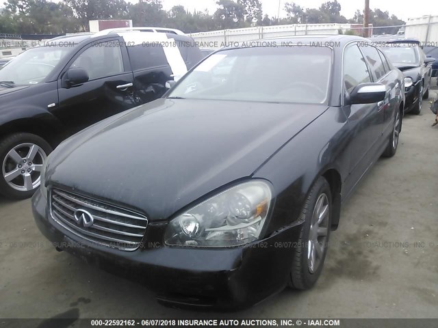 JNKBF01A63M102042 - 2003 INFINITI Q45 BLACK photo 2