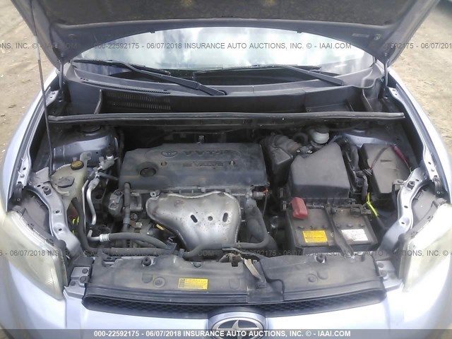 JTLZE4FE4B1130075 - 2011 TOYOTA SCION XB ნაცრისფერი ფოტო 10