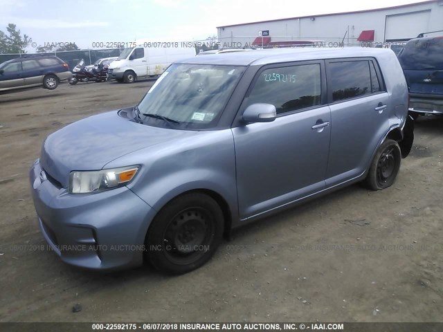 JTLZE4FE4B1130075 - 2011 TOYOTA SCION XB ნაცრისფერი ფოტო 2