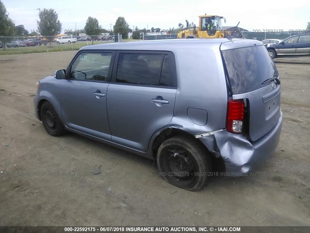 JTLZE4FE4B1130075 - 2011 TOYOTA SCION XB ნაცრისფერი ფოტო 3