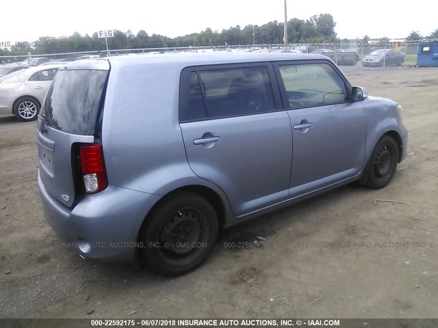 JTLZE4FE4B1130075 - 2011 TOYOTA SCION XB ნაცრისფერი ფოტო 4