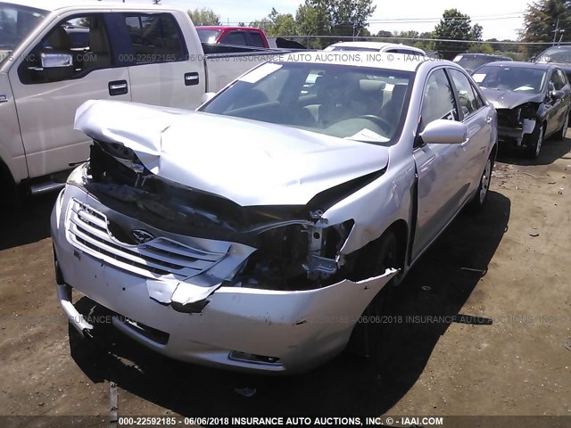 4T4BE46K87R005011 - 2007 TOYOTA CAMRY NEW GENERAT CE/LE/XLE/SE SILVER photo 2