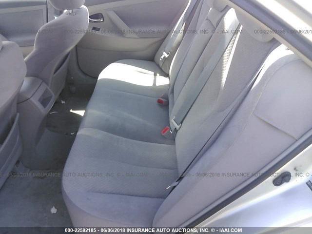 4T4BE46K87R005011 - 2007 TOYOTA CAMRY NEW GENERAT CE/LE/XLE/SE SILVER photo 8