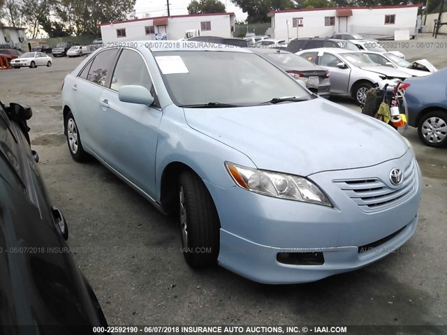 4T1BE46K28U763776 - 2008 TOYOTA CAMRY CE/LE/XLE/SE Light Blue photo 1