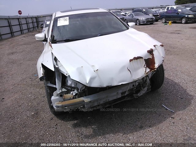 5J6TF2H53BL006555 - 2011 HONDA ACCORD CROSSTOUR EXL WHITE photo 6