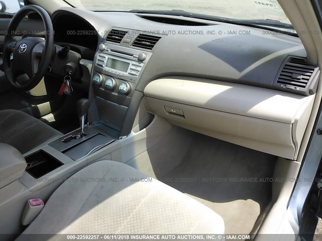 4T1BE46K27U655706 - 2007 TOYOTA CAMRY NEW GENERAT CE/LE/XLE/SE GREEN photo 5