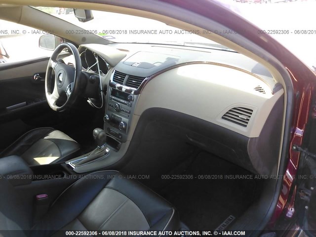 1G1ZK57B29F118267 - 2009 CHEVROLET MALIBU LTZ 红色 照片 5