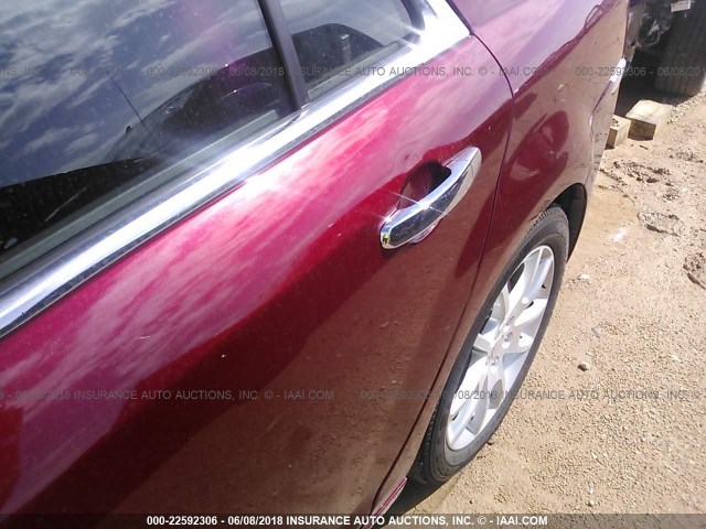 1G1ZK57B29F118267 - 2009 CHEVROLET MALIBU LTZ 红色 照片 6