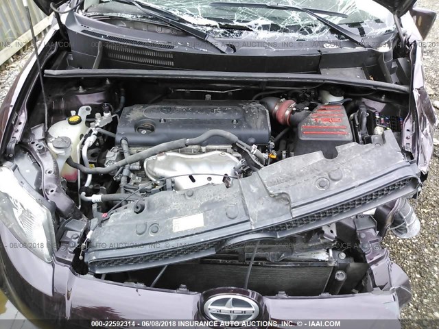 JTLZE4FE8DJ047056 - 2013 TOYOTA SCION XB ბურგუნდია ფოტო 10