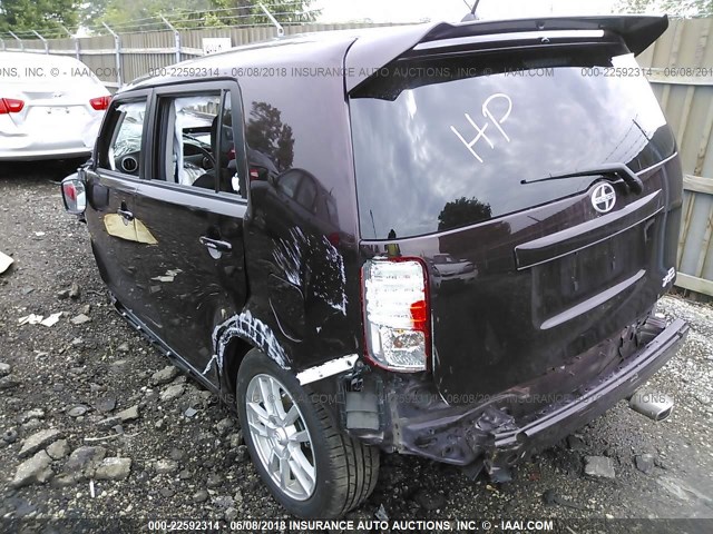 JTLZE4FE8DJ047056 - 2013 TOYOTA SCION XB ბურგუნდია ფოტო 3
