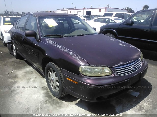 1G1ND52M0W6101920 - 1998 CHEVROLET MALIBU MAROON photo 1