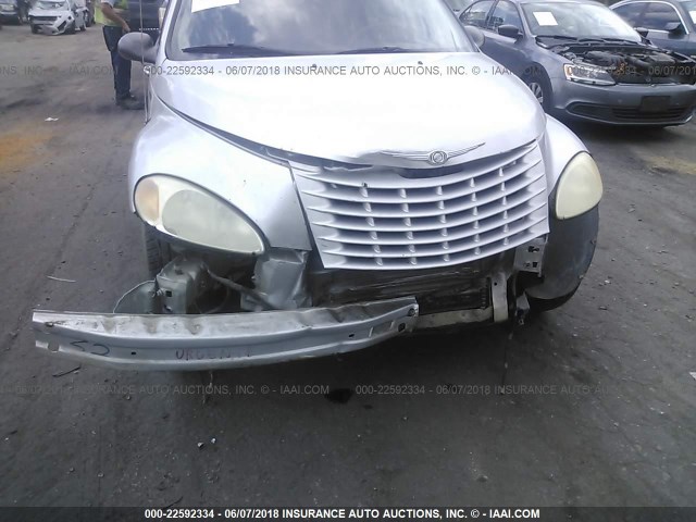 3C4FY48B73T635644 - 2003 CHRYSLER PT CRUISER CLASSIC SILVER photo 6