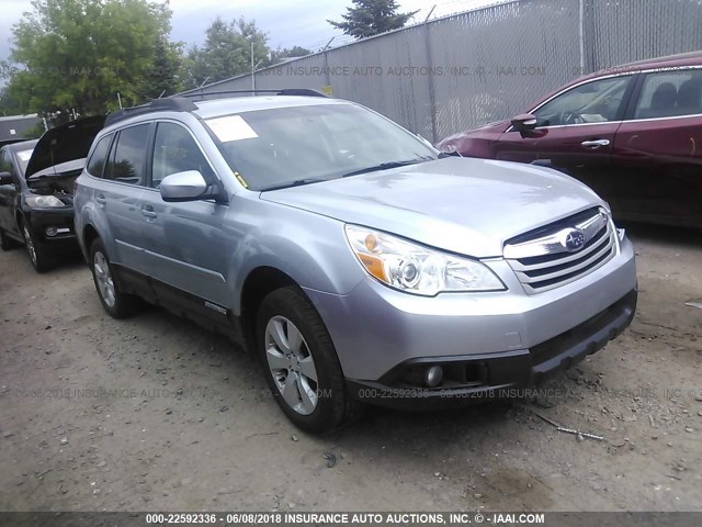 4S4BRCCC8C3241941 - 2012 SUBARU OUTBACK 2.5I PREMIUM GRAY photo 1