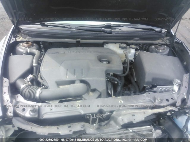 1G1ZA5E05CF388024 - 2012 CHEVROLET MALIBU LS Boz foto 10