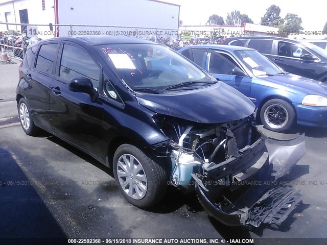 3N1CE2CP6EL378243 - 2014 NISSAN VERSA NOTE S/S PLUS/SV/SL BLACK photo 1