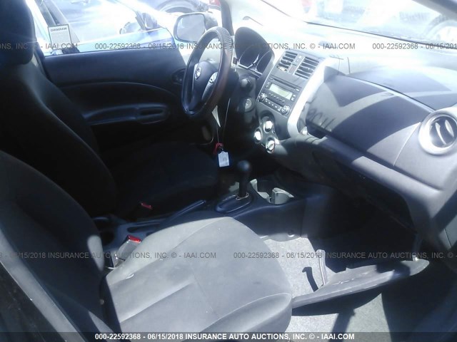 3N1CE2CP6EL378243 - 2014 NISSAN VERSA NOTE S/S PLUS/SV/SL BLACK photo 5