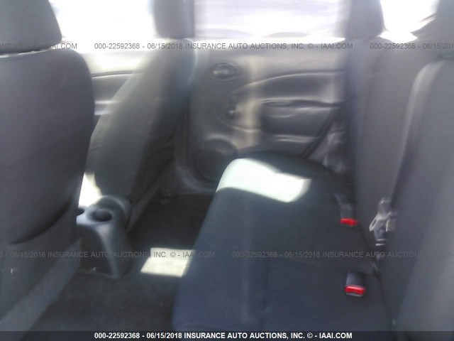 3N1CE2CP6EL378243 - 2014 NISSAN VERSA NOTE S/S PLUS/SV/SL BLACK photo 8