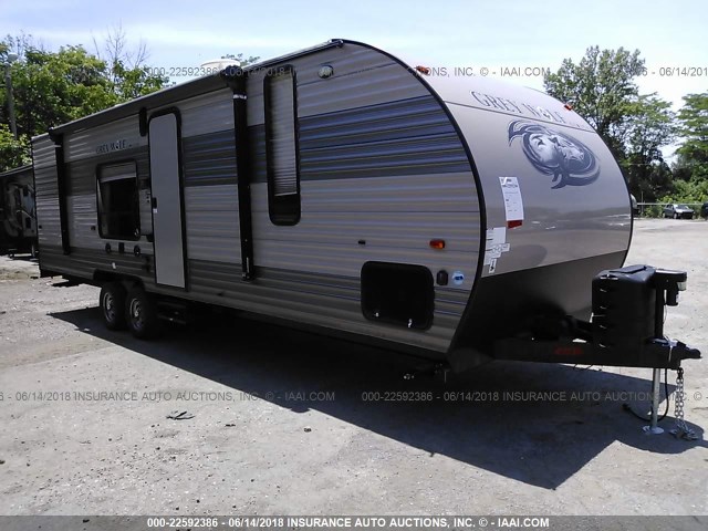 4X4TCKB22JK046914 - 2018 FOREST RIVER CCKT26RR TRAVEL TRAILER  Unknown photo 1