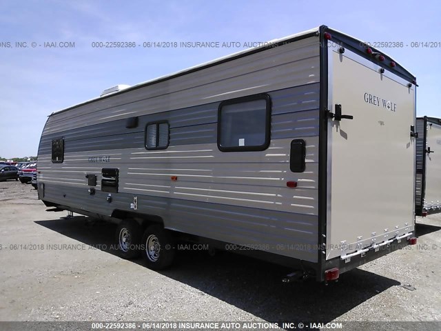 4X4TCKB22JK046914 - 2018 FOREST RIVER CCKT26RR TRAVEL TRAILER  Unknown photo 3