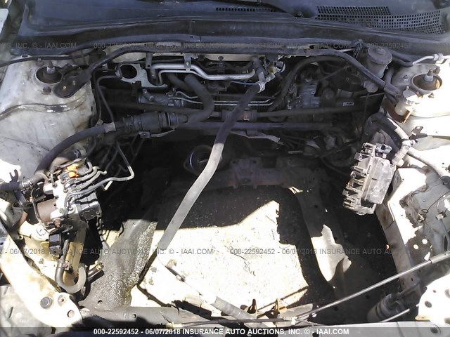 JH4DC53043C015488 - 2003 ACURA RSX TYPE-S WHITE photo 10