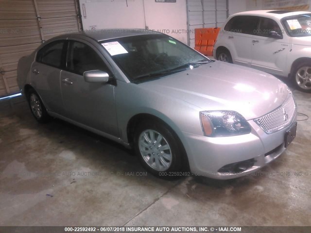 4A32B2FFXBE024819 - 2011 MITSUBISHI GALANT FE GRAY photo 1