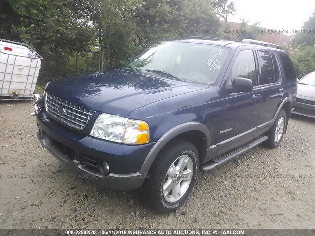 1FMZU73K44UC00553 - 2004 FORD EXPLORER XLT/XLT SPORT/NBX 蓝色 照片 2