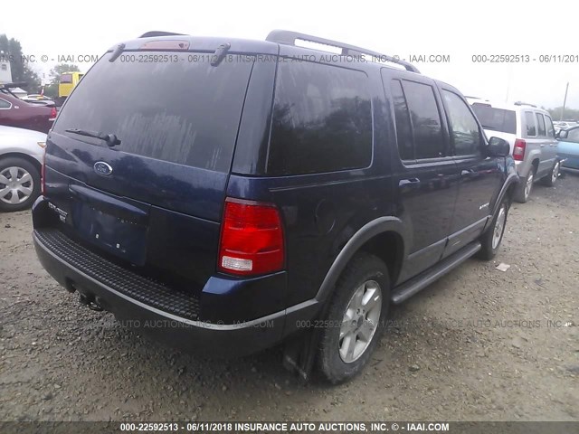1FMZU73K44UC00553 - 2004 FORD EXPLORER XLT/XLT SPORT/NBX 蓝色 照片 4