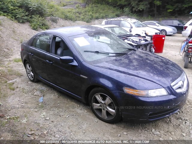 19UUA66264A011208 - 2004 ACURA TL BLUE photo 1