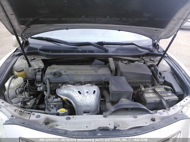 4T1BE46K38U759834 - 2008 TOYOTA CAMRY CE/LE/XLE/SE Champagne photo 10