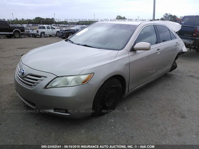 4T1BE46K38U759834 - 2008 TOYOTA CAMRY CE/LE/XLE/SE Champagne photo 2
