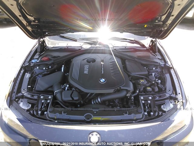 WBA4J5C54KBM65050 - 2019 BMW 440I BLACK photo 10