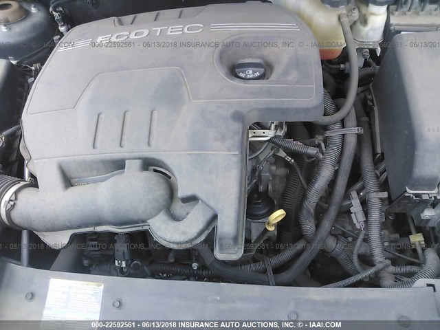 1G1ZC5EB1A4108877 - 2010 CHEVROLET MALIBU 1LT 灰色 照片 10