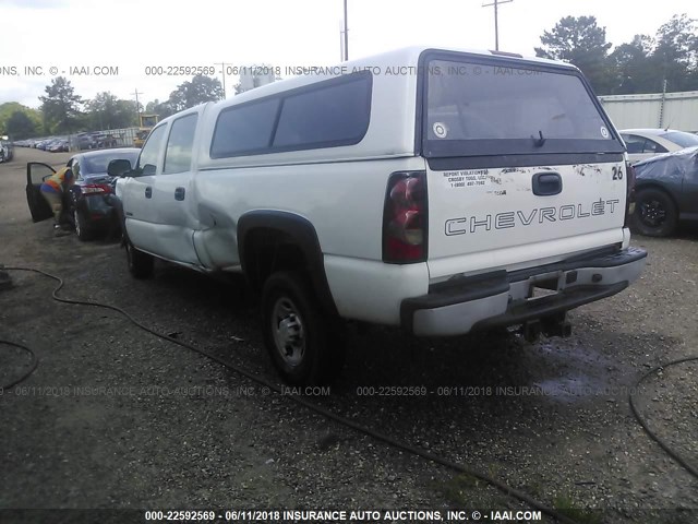 1GCHC23U96F246765 - 2006 CHEVROLET SILVERADO C2500 HEAVY DUTY WHITE photo 3