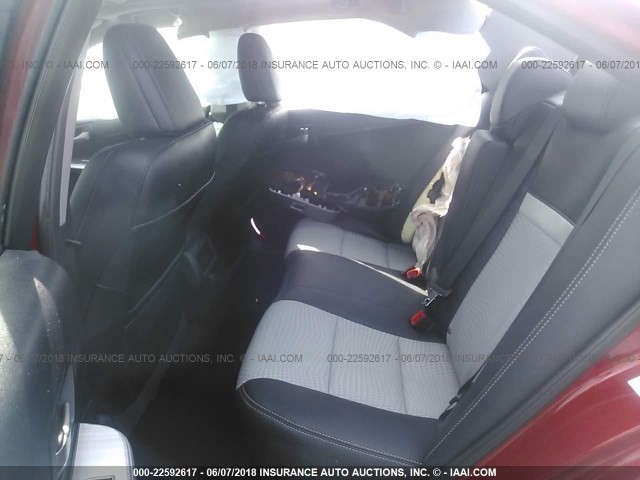 4T1BF1FK2EU727495 - 2014 TOYOTA CAMRY L/SE/LE/XLE 红色 照片 8