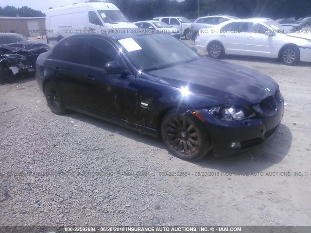 WBAPK73509A454813 - 2009 BMW 328 XI Dark Blue photo 1