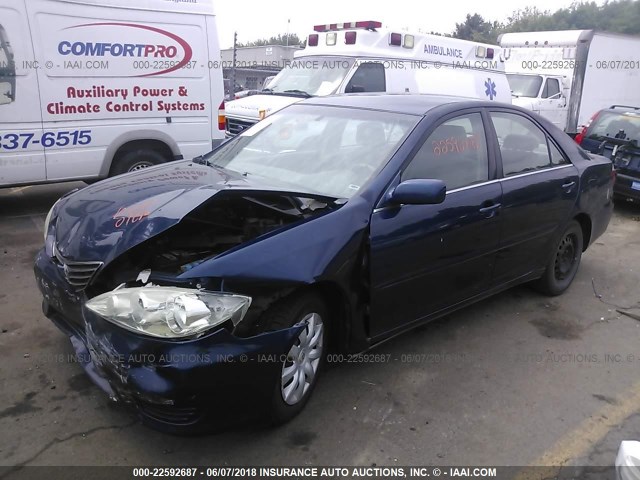 4T1BE32K56U120545 - 2006 TOYOTA CAMRY LE/XLE/SE ლურჯი ფოტო 2