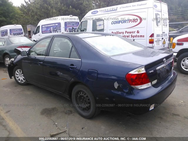 4T1BE32K56U120545 - 2006 TOYOTA CAMRY LE/XLE/SE ლურჯი ფოტო 3