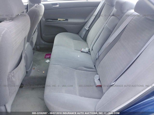 4T1BE32K56U120545 - 2006 TOYOTA CAMRY LE/XLE/SE ლურჯი ფოტო 8