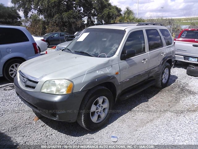 4F2CZ06153KM53932 - 2003 MAZDA TRIBUTE ES GOLD photo 2