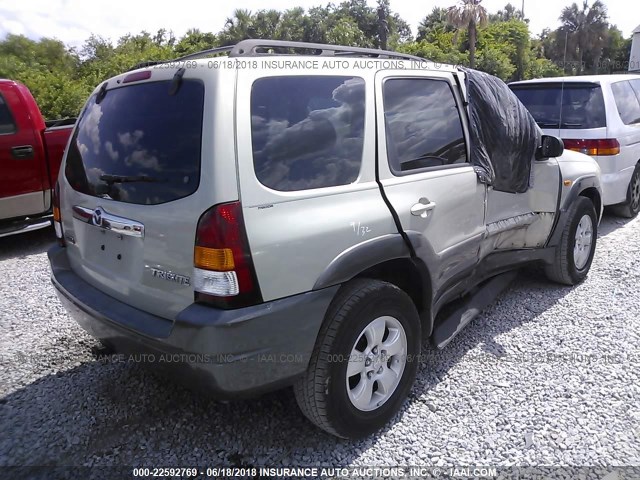 4F2CZ06153KM53932 - 2003 MAZDA TRIBUTE ES 金色 照片 4