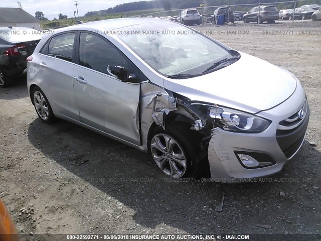 KMHD35LE7DU150002 - 2013 HYUNDAI ELANTRA GT SILVER photo 1