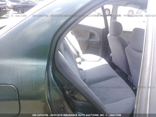 JA3AY26A7XU006405 - 1999 MITSUBISHI MIRAGE DE GREEN photo 8