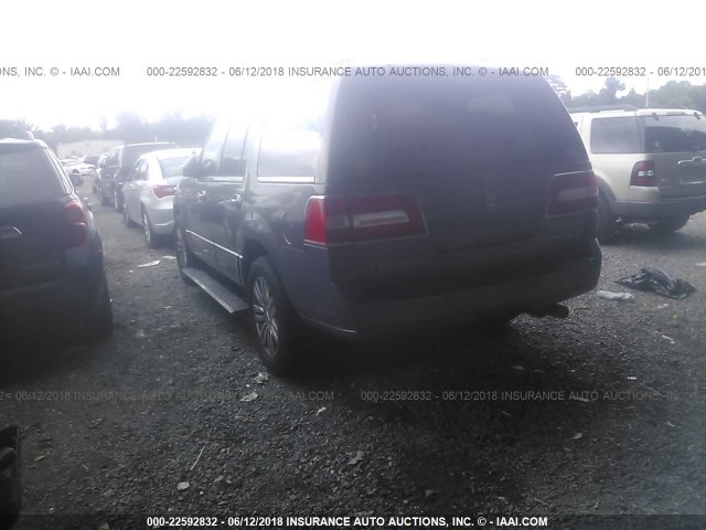 5LMJJ2J53AEJ04664 - 2010 LINCOLN NAVIGATOR 灰色 照片 3