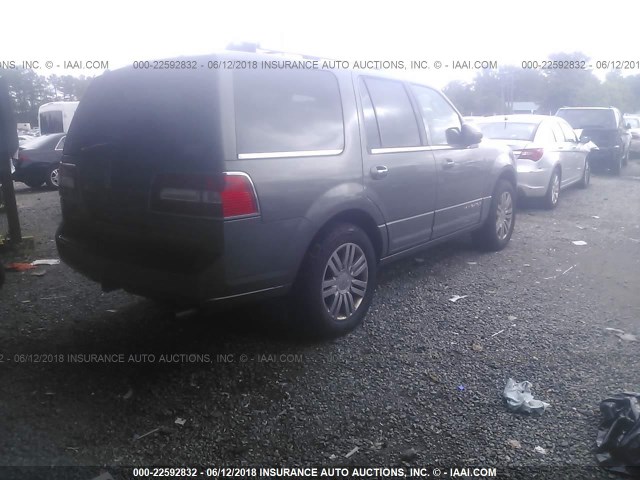 5LMJJ2J53AEJ04664 - 2010 LINCOLN NAVIGATOR 灰色 照片 4