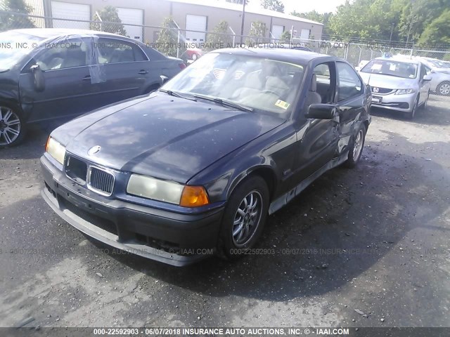 WBACG6326SAM72528 - 1995 BMW 318 TI AUTOMATIC BLACK photo 2